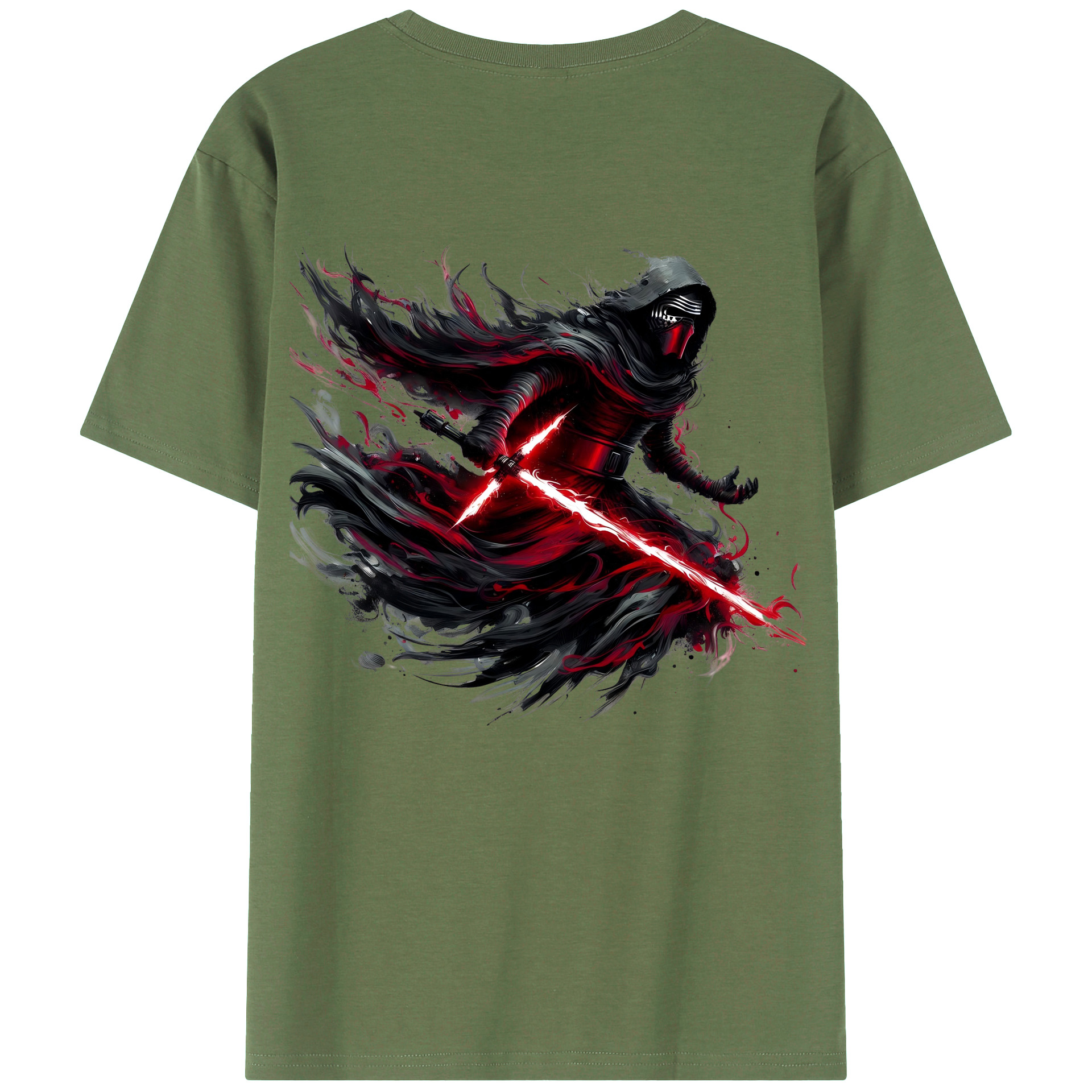 （画像用） スター・ウォーズ Star Wars 綿100％ メンズ半袖Tシャツ（バックプリント） 通気性